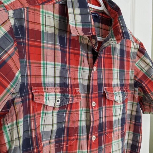 OLD Navy Cotton Men Plaid Shirt Size Small @D - Picture 5 of 7